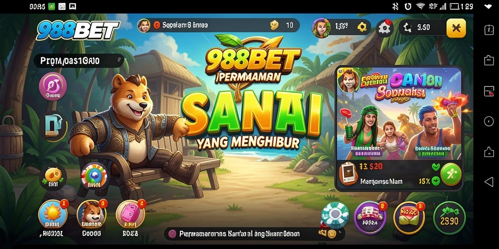 Tampilan gameplay 988BET yang menarik dan menyenangkan.