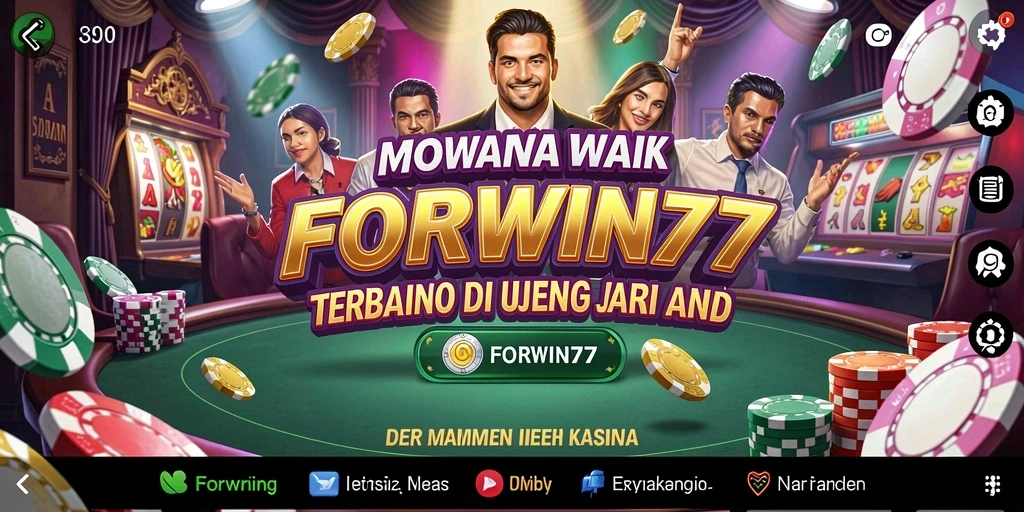 Gameplay seru dan menarik dari FORWIN77 di dunia kasino.