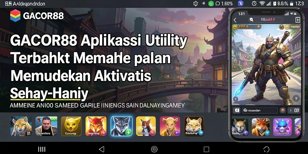 Tampilan GACOR88 menampilkan fitur yang memudahkan pengguna dalam mengatur aktivitas.