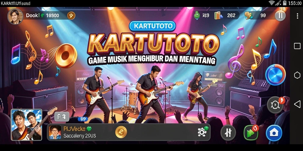 Tampilan gameplay KARTUTOTO yang seru dan penuh warna.