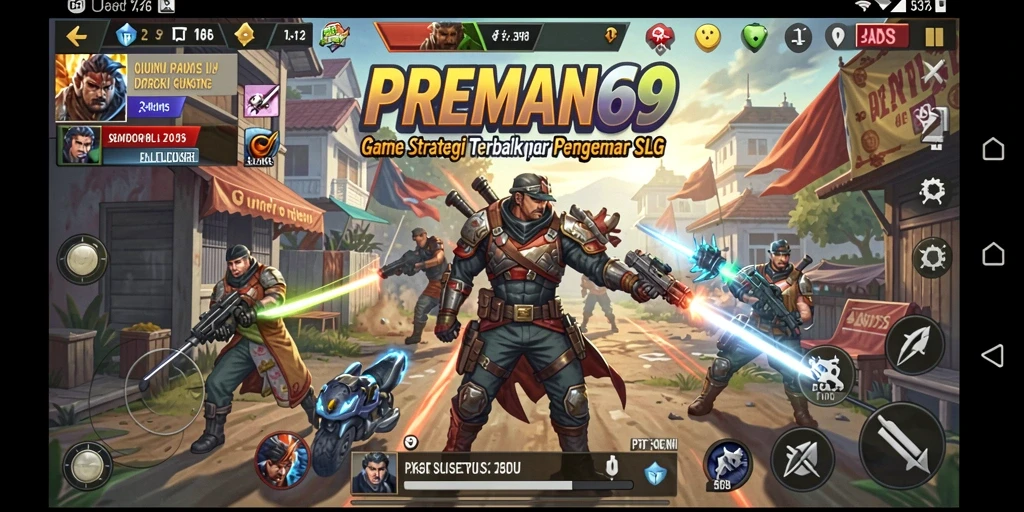 Tampilan gameplay menarik dari PREMAN69 dengan strategi mendalam.