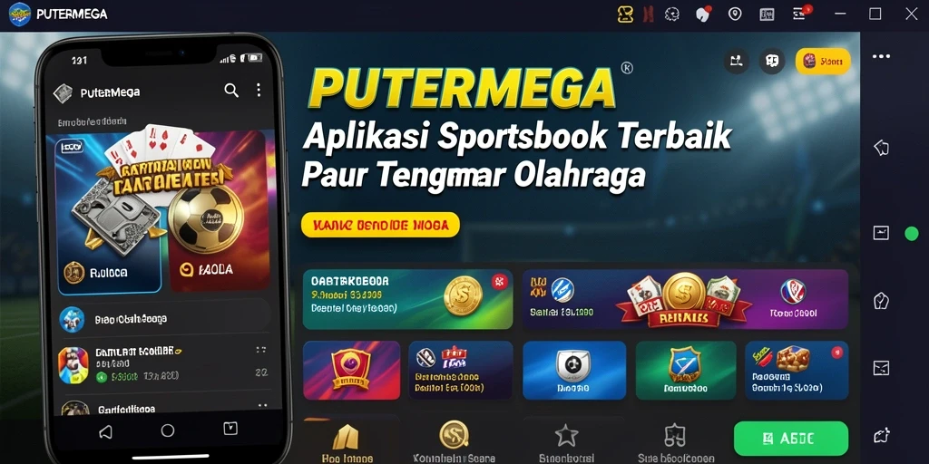 Tampilan gameplay PUTERMEGA yang seru dan interaktif saat taruhan olahraga.