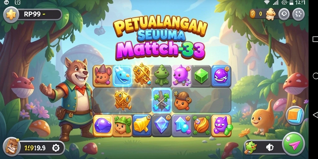 Gameplay seru dan menantang di RP99.