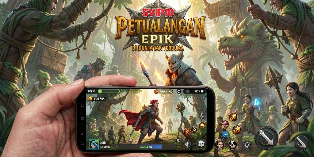 Tangkapan layar dari SVIP10 menampilkan aksi petualangan yang mendebarkan.